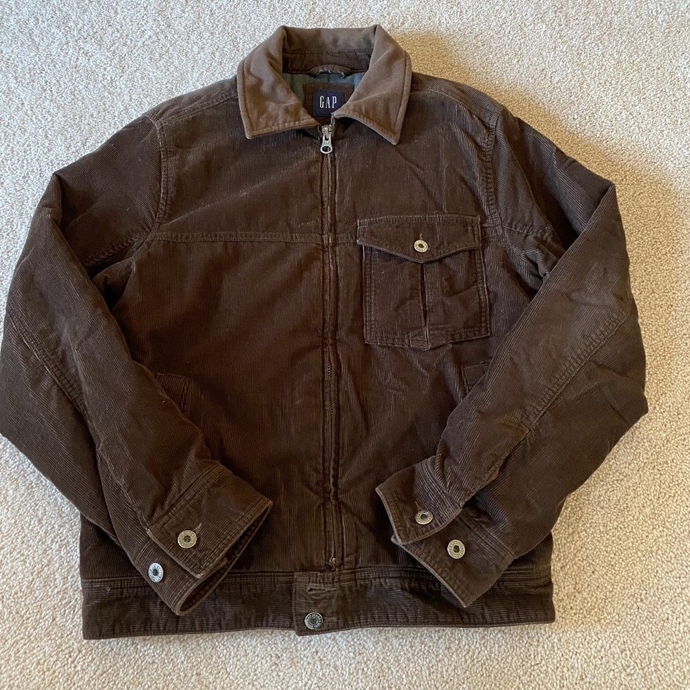 GAP Chocolate Brown Corduroy Jacket